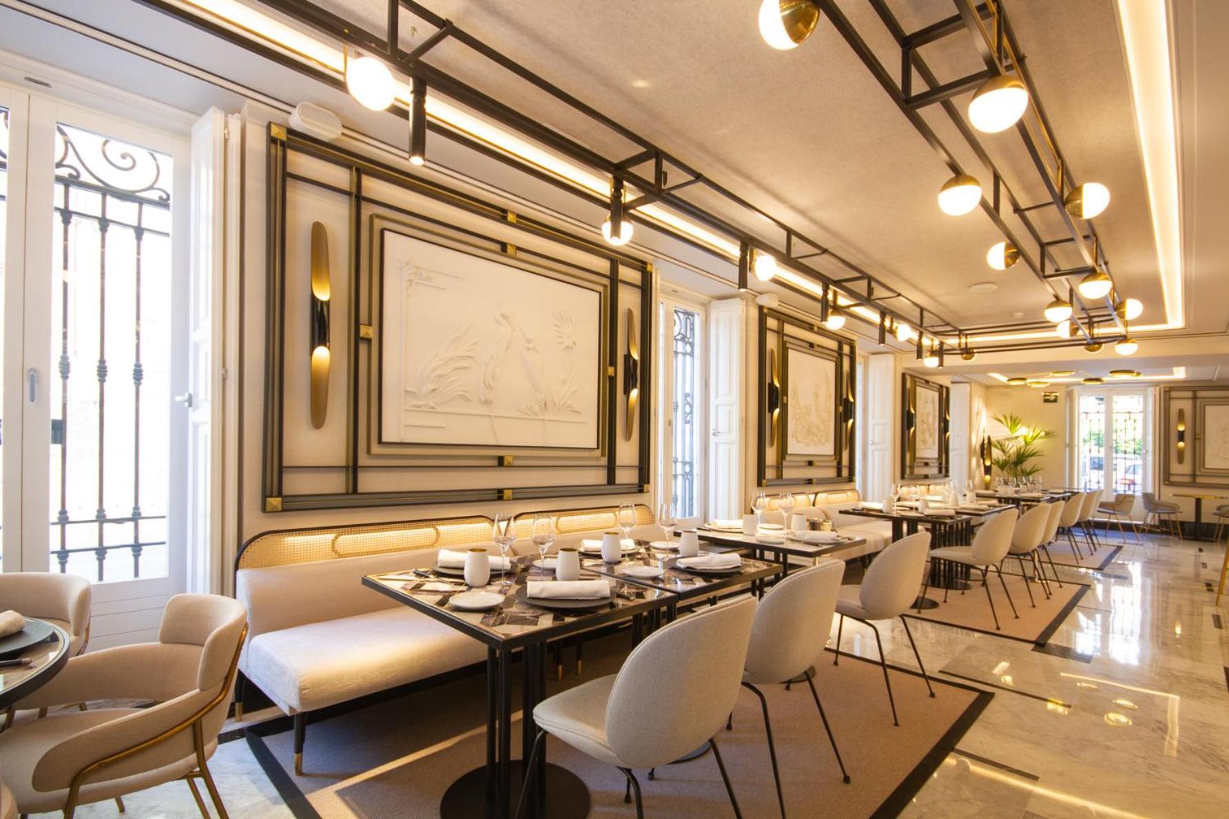 Myr Palacio Vallier Valencia Buitenkant foto Restaurant interior